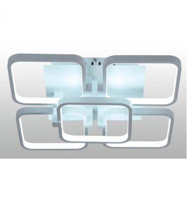  Five squares LED flush mount 77w 4000K (2002FM5)