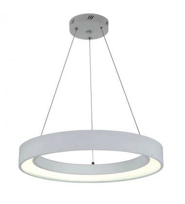  44w LED white ring chandelier 6000K (2007C60-WH)