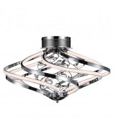  LED flush mount with crystals 72w (2018FM)