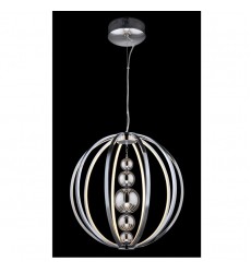 57.6w LED ball chandelier chrome 4000K (2025C58) 57.6w LED ball chandelier chrome 4000K (2025C58)