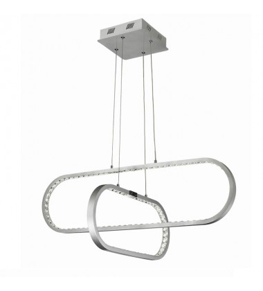 45w LED crystal double interlocking oval ring chandelier (2030C60) 45w LED crystal double interlocking oval ring chandelier (2030C60)