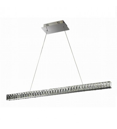  16w LED crystal long bar chandelier (2031C16)