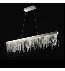  43w LED crystal chandelier chrome 4000K (2038C43)