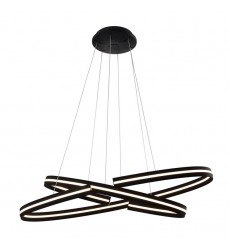 60W LED two tier pendant 3000K sand black (2043C) 60W LED two tier pendant 3000K sand black (2043C)