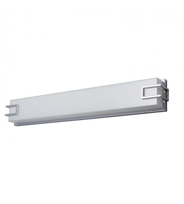 32w LED glass wall lamp 3000K chrome (2045WL32) 32w LED glass wall lamp 3000K chrome (2045WL32)
