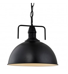 Single light black metal pendant large (E26) black (3001P-L-BK) Single light black metal pendant large (E26) black (3001P-L-BK)