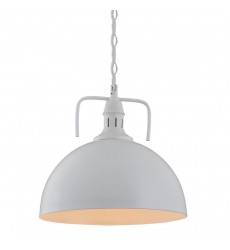 Single light metal pendant medium (E26) white (3001P-M-WH) Single light metal pendant medium (E26) white (3001P-M-WH)
