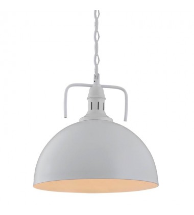 Single light metal pendant medium (E26) white (3001P-M-WH) Single light metal pendant medium (E26) white (3001P-M-WH)