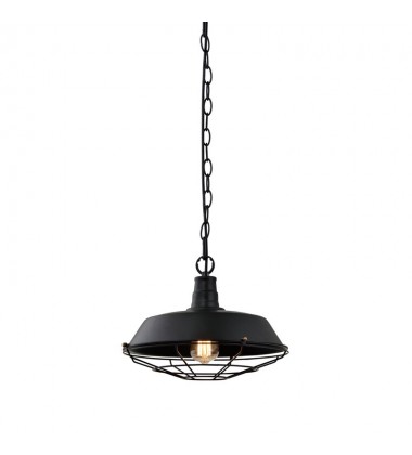 Single light black metal pendant medium (E26) (3002P-M-BK) Single light black metal pendant medium (E26) (3002P-M-BK)