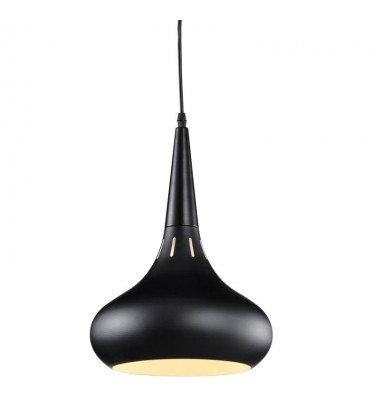 Single light black/ white pendant small (E26) (3014P-S-BK/WH) Single light black/ white pendant small (E26) (3014P-S-BK/WH)