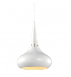 Single light white pendant large (E26) (3014P-L-WH) Single light white pendant large (E26) (3014P-L-WH)