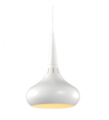 Single light white pendant large (E26) (3014P-L-WH) Single light white pendant large (E26) (3014P-L-WH)