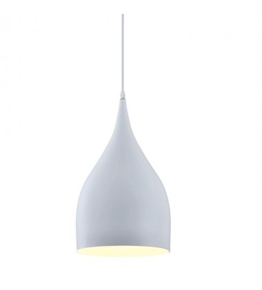  Single light white pendant (E26) (3016P-WH)