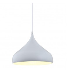 Single light white pendant large (E26) white (3017P-L-WH) Single light white pendant large (E26) white (3017P-L-WH)