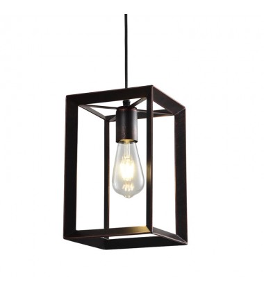 Single light black + reddish bronze pendant (E26) (3045P) Single light black + reddish bronze pendant (E26) (3045P)