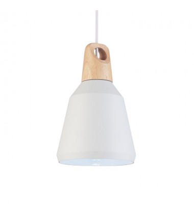  Single light pendant white (E26) (3062P-WH)