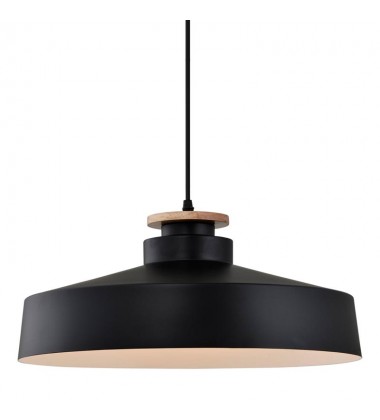 Single light pendant black (E26) (3070P-BK)