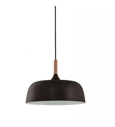  Single light pendant black (E26) (3073P-BK)