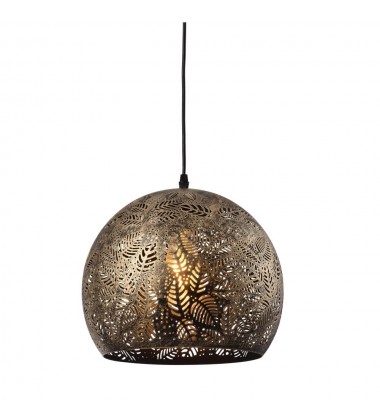  Single light pendant rustic gold finish (E26) (3079P-M-RB)
