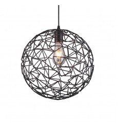 Single light metal pendant - black (E26) (3084P) Single light metal pendant - black (E26) (3084P)
