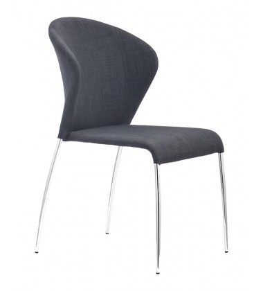  Oulu Dining Chair Graphite (100042) - Zuo Modern
