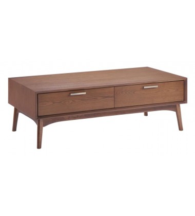  Design District Coffee Table Walnut (100091) - Zuo Modern