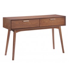  Design District Console Table Walnut (100093) - Zuo Modern