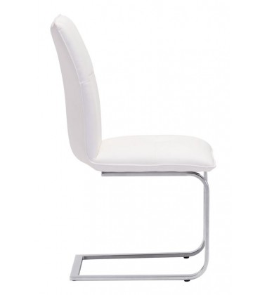  Anjou Dining Chair White (100121) - Zuo Modern