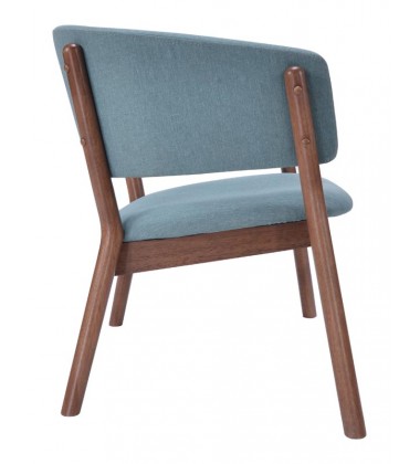  Chapel Lounge Chair Blue (100155) - Zuo Modern