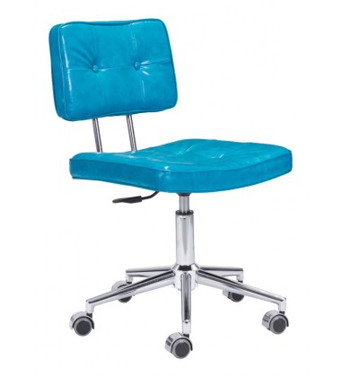  Series Office Chair Blue (100238) - Zuo Modern