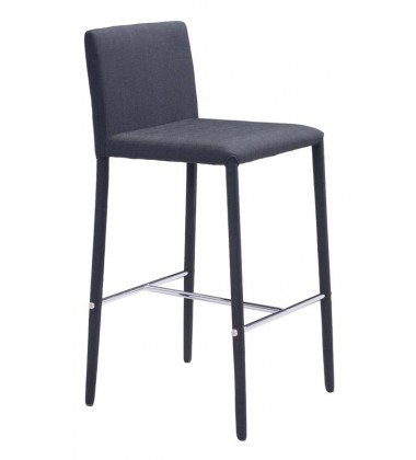 Confidence Counter Chair Black (100244) - Zuo Modern