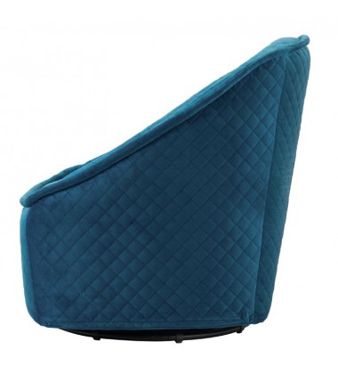  Pug Swivel Chair Aquamarine (100251) - Zuo Modern