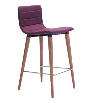  Jericho Counter Chair Purple (100273) - Zuo Modern