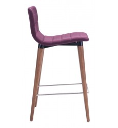  Jericho Counter Chair Purple (100273) - Zuo Modern