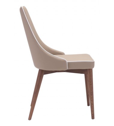  Moor Dining Chair Beige (100277) - Zuo Modern