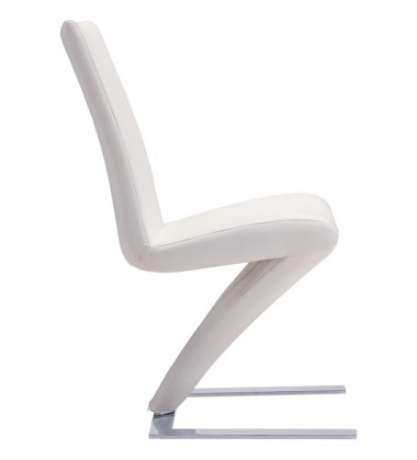  Herron Dining Chair White (100284) - Zuo Modern