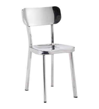  Winter Chair Stainless Steel (100301) - Zuo Modern