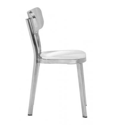  Winter Chair Stainless Steel (100301) - Zuo Modern