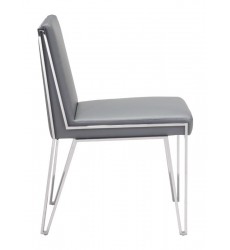  Kylo Dining Chair Gray (100335) - Zuo Modern