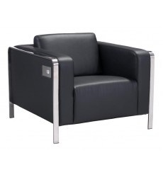  Thor Arm Chair Black (100385) - Zuo Modern