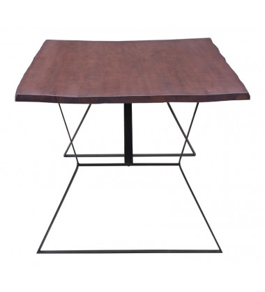  Omaha Dining Table Distressed Cherry Oak (100428) - Zuo Modern