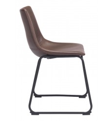  Smart Dining Chair Vintage Espresso (100505) - Zuo Modern