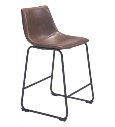  Smart Counter Chair Vintage Espresso (100506) - Zuo Modern