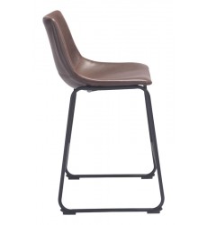  Smart Counter Chair Vintage Espresso (100506) - Zuo Modern