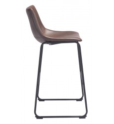  Smart Bar Chair Vintage Espresso (100507) - Zuo Modern