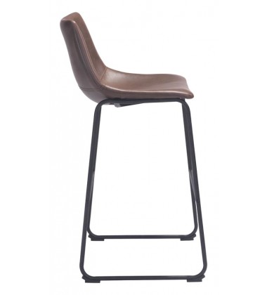  Smart Bar Chair Vintage Espresso (100507) - Zuo Modern