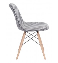  Sappy Dining Chair Houndstooth (100510) - Zuo Modern