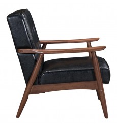  Rocky Arm Chair Black (100528) - Zuo Modern