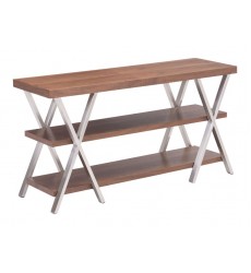 Renmen Tv Stand Walnut (100558) - Zuo Modern  Renmen Tv Stand Walnut (100558) - Zuo Modern