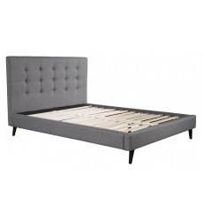  Modernity Queen Bed Gray (100568) - Zuo Modern